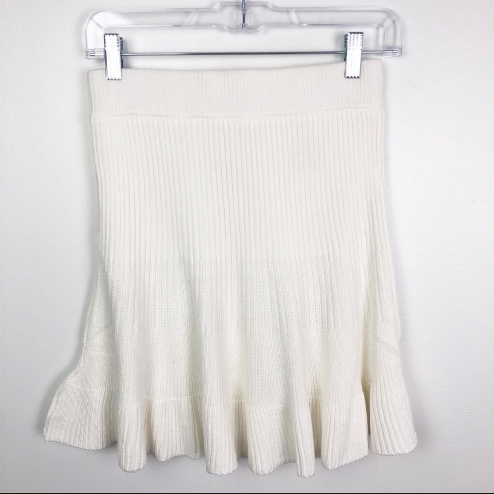 Free People Solid Gold Skirt Cream Medium NWT - Picture 9 of 9